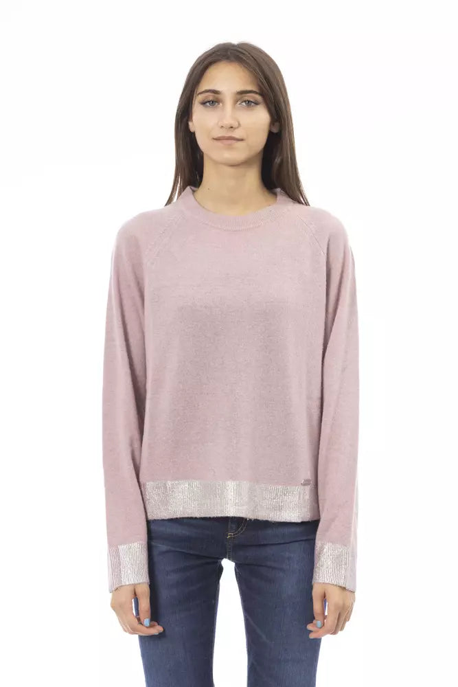 Baldinini Trend  Wool Women's SweaterCropped Knit Tops