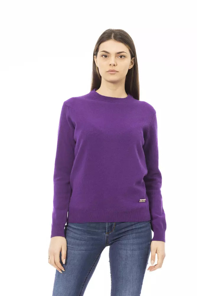 Baldinini Trend  Wool Women's SweaterCultural Knit Tops