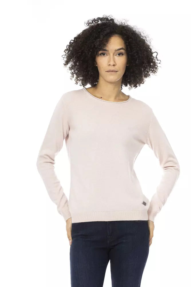 Baldinini Trend  Wool Women's SweaterGlitter Knit Tops