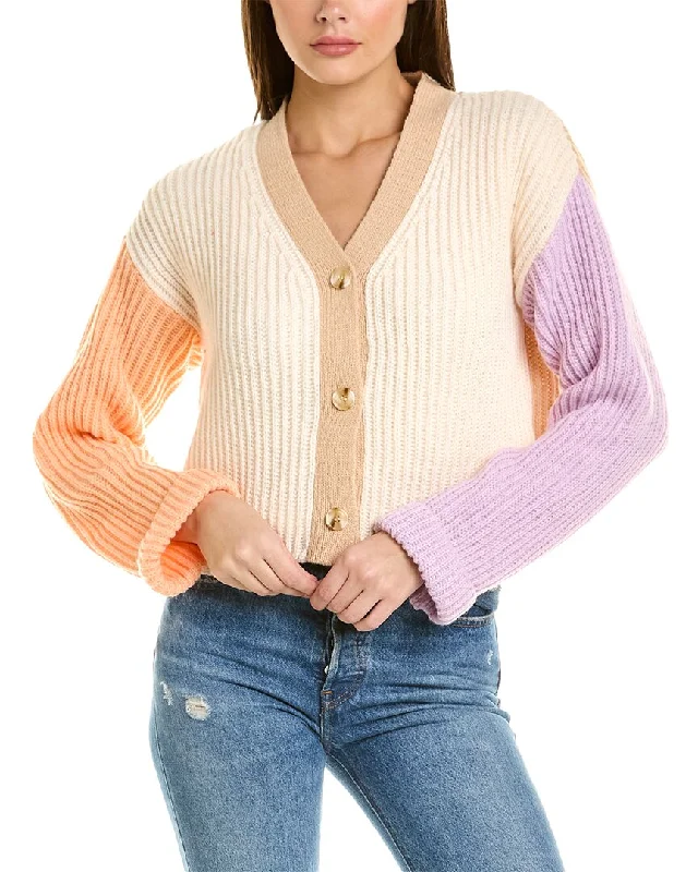 Isla Ciel Colorblock CardiganOutdoor Knit Tops