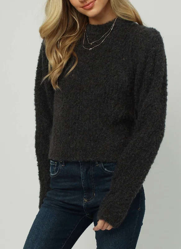 Madison Crewneck Sweater In Night TimesOutdoor Knit Tops