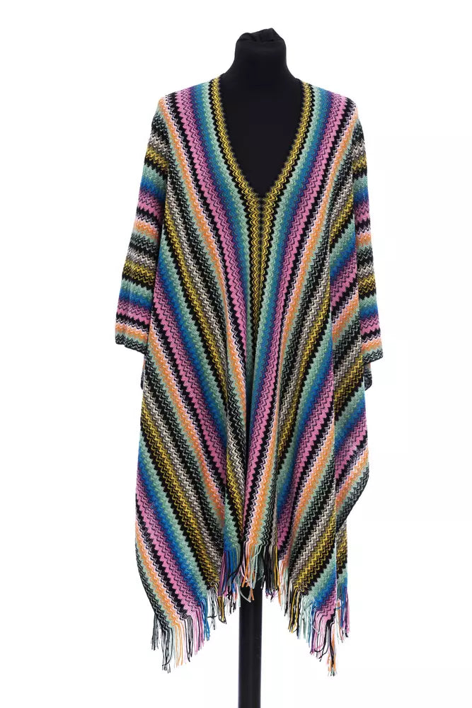 Missoni  Wool Women's PonchoFormal Knit Tops