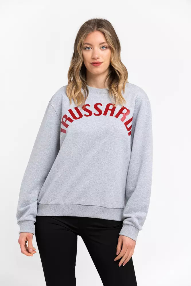 Trussardi  Cotton Women's SweaterSports Team Knit Tops