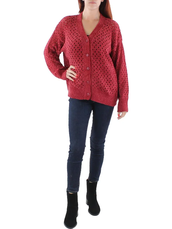 Womens Knit Layering Cardigan SweaterCycling Knit Tops