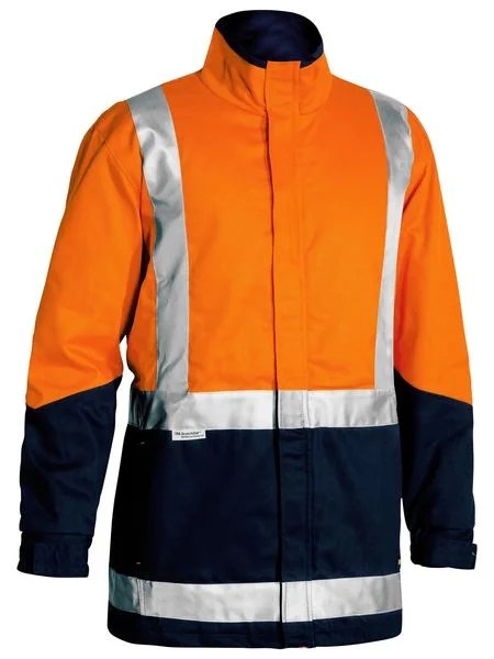 BlazersBisley Taped Hi Vis 3 In 1 Drill Jacket-(BJ6970T)