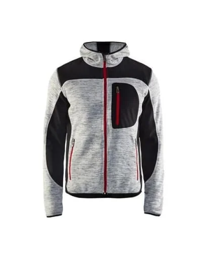 Band Merch JacketsBlaklader Knitted Soft Shell Hybrid Hooded Jacket-4930