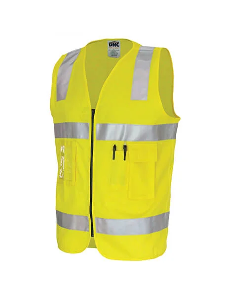 Logo JacketsDNC Day & Night Cotton Safety Vest (3809)