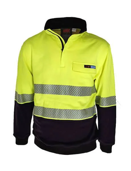 Casual JacketsDNC Hi Vis 1/2 Zip Fr Hrc 2 D/N Jumper (3424)