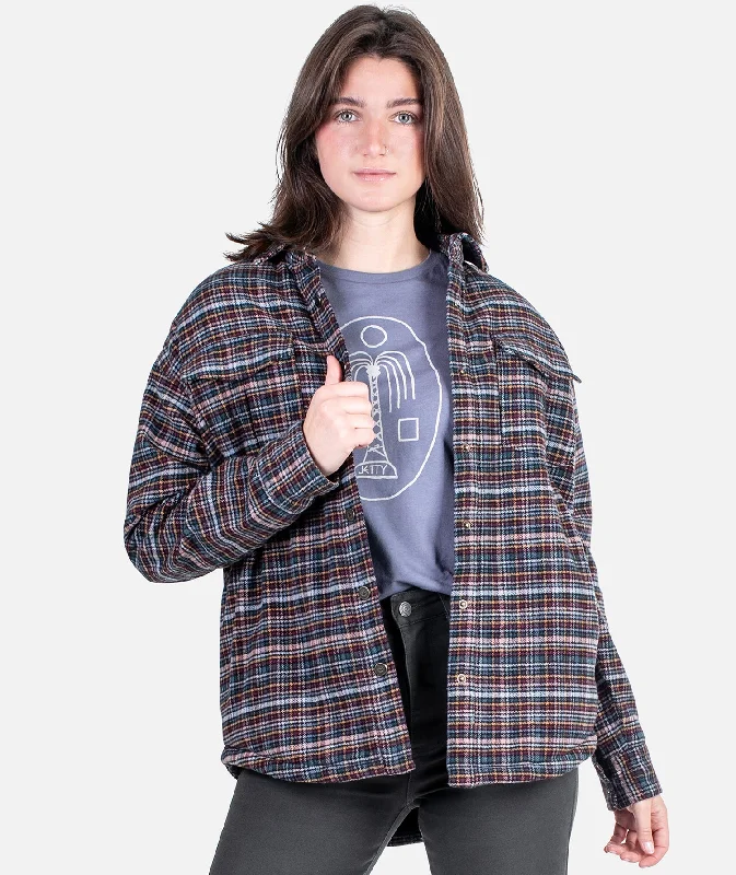 Designer JacketsNivean Flannel Jacket - Graphite