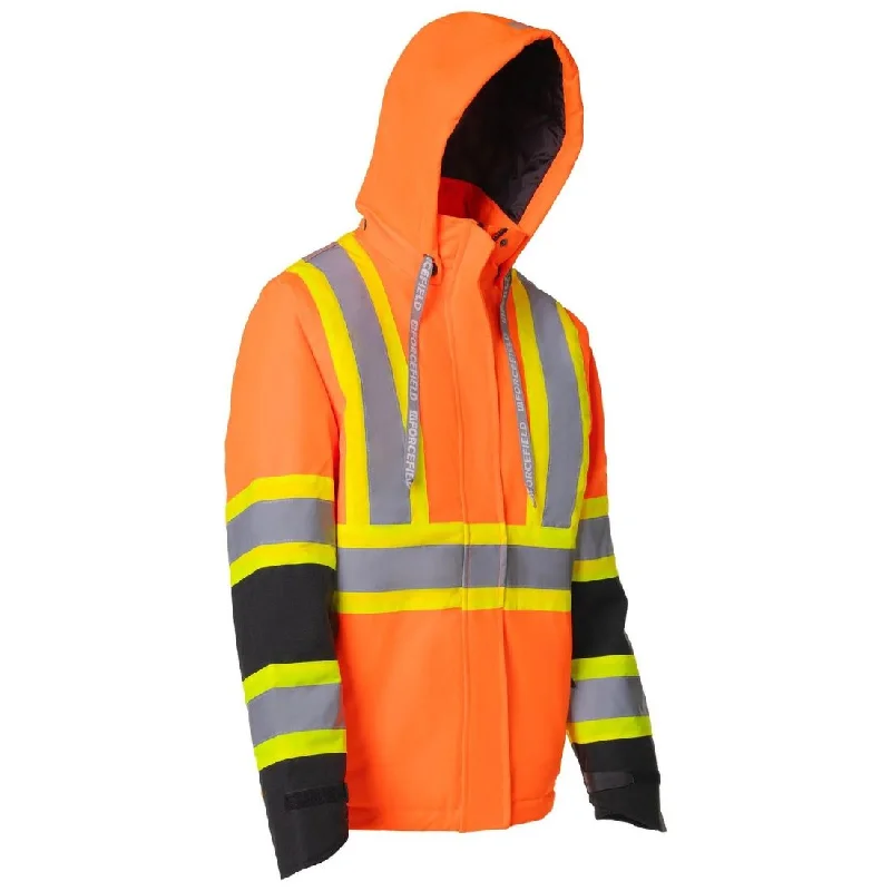 Lounge JacketsForcefield Women's High-Visibility Winter Safety Parka - Orange