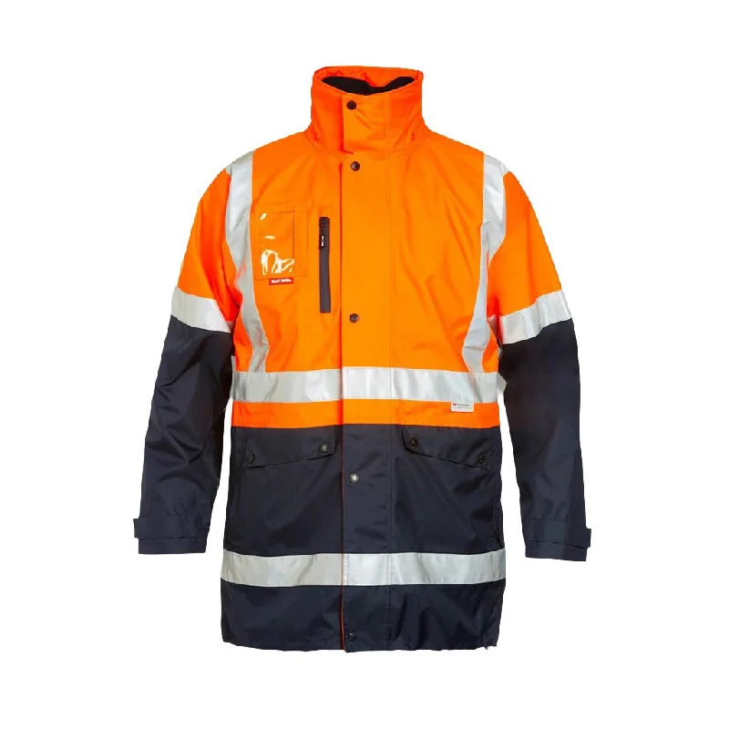 Linen JacketsHard Yakka Hi-Vis 4-In-1 Taped Wet Weather Jacket (Y06057)