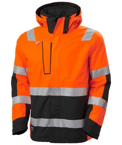 Quilted JacketsHelly Hansen Alna 2.0 Hi Viz waterproof Shell Jacket-71195