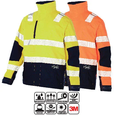 Beaded JacketsHuski - Shield Hi-Visibility Waterproof Jacket 918108