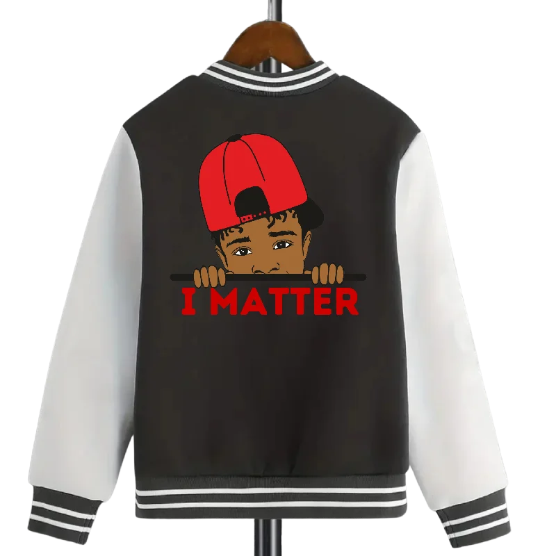 Urban Jackets"I MATTER" BOYS VARSITY JACKET