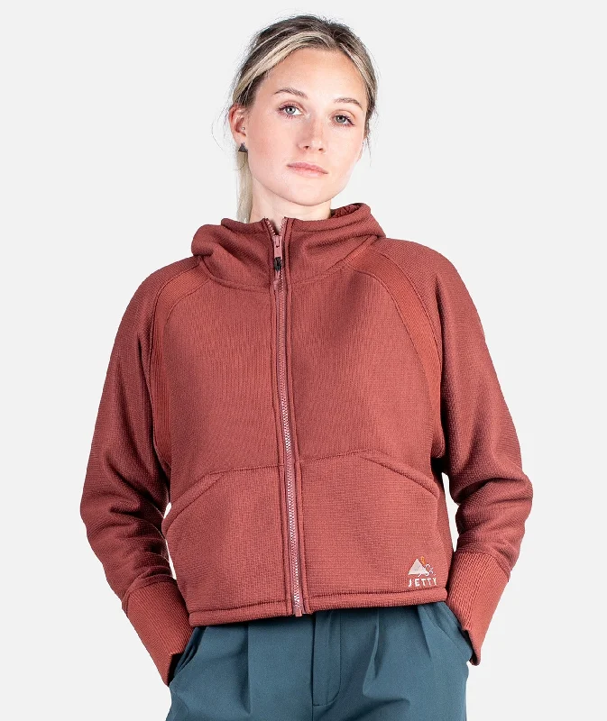 Sports Team JacketsLongport Zip Up Hoodie - Cinnamon