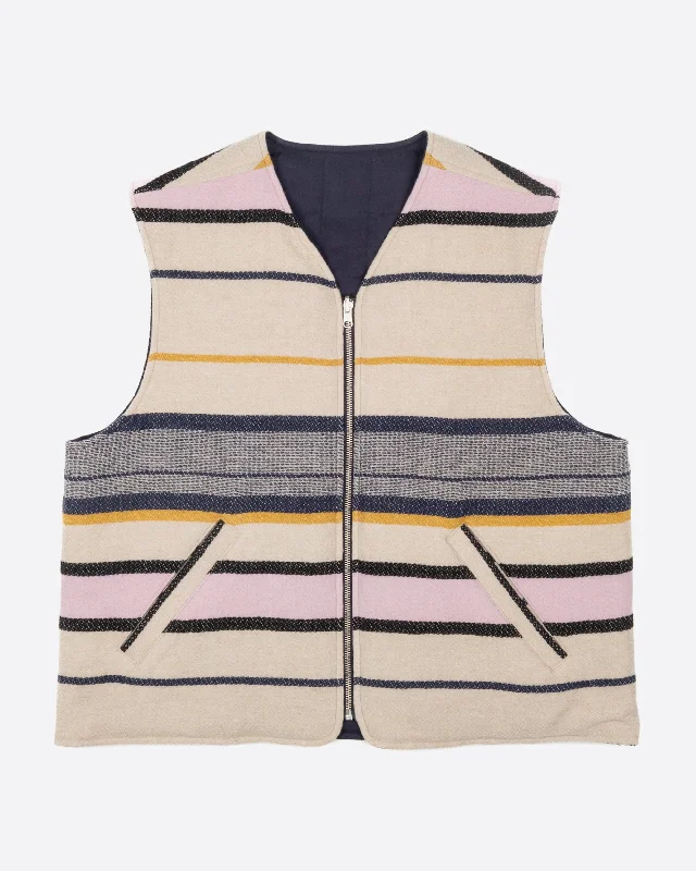 Quilted JacketsDuck Vest Double Wool Multi