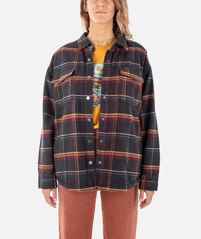 Winter JacketsThe Nivean Flannel Jacket - Graphite