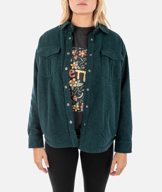 Sequined JacketsNivean Flannel Jacket - Tidal