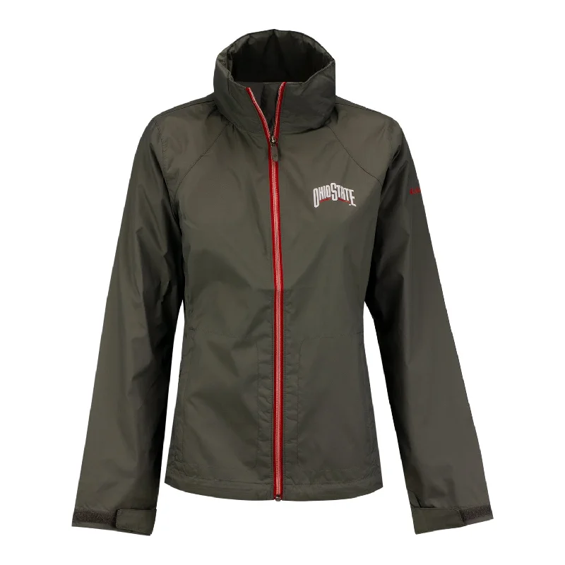 Polyester JacketsLadies Ohio State Buckeyes Switchback Jacket