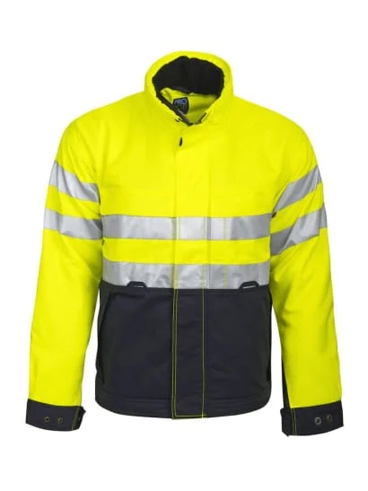 Layered JacketsProjob 6407 High Visibility Work Jacket padded