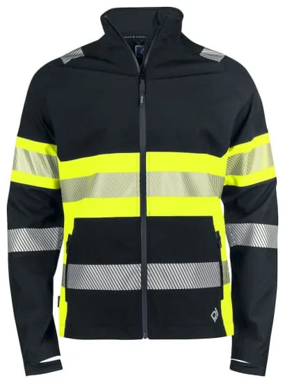 Track JacketsProjob 6442 High-Vis Waterproof Stretch Jacket