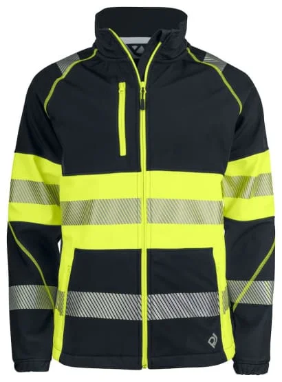 Glitter JacketsProjob 6443 High Visibility Projob Softshell Jacket - Safety and Comfort Combined