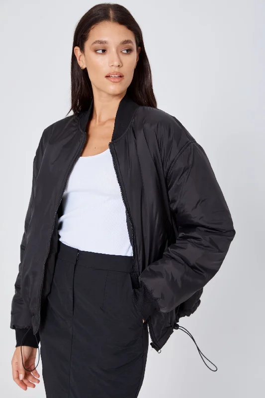 Hemp JacketsROZALIA x ATOIR Womens The Bomber Jacket Black