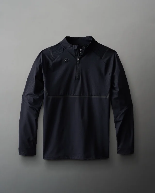 Cultural JacketsRUDIS Vent 1/4 Zip - Black