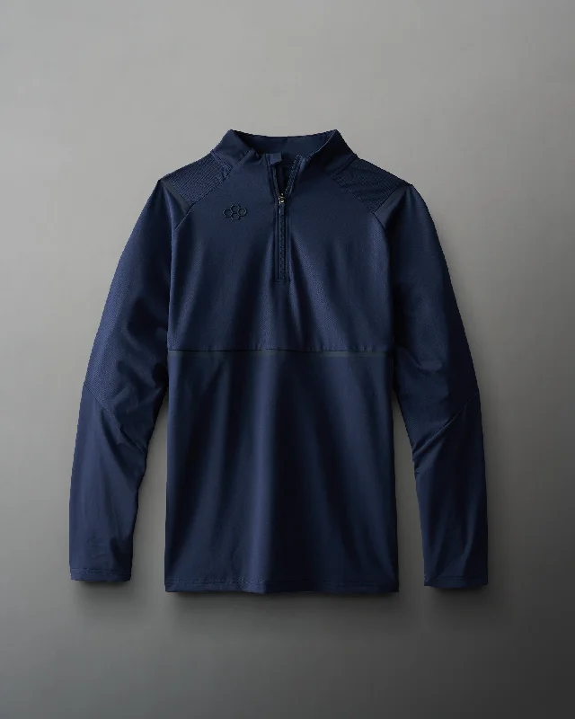 Sheer JacketsRUDIS Vent 1/4 Zip - Navy