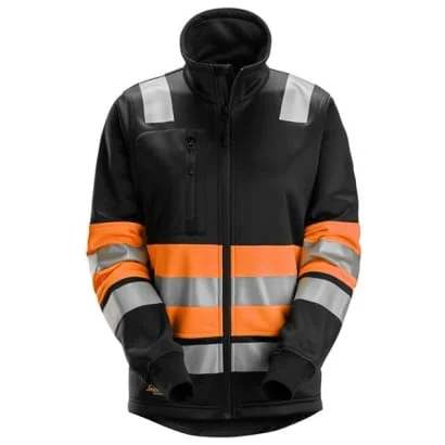 Windproof JacketsSnickers 8077 High-Visibility Class 1 Ladies Full Zip Work Jacket