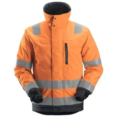 Luxury JacketsSnickers AllRound Work High Visibility 37.5 Insulated Jacket Class 3 - 1130