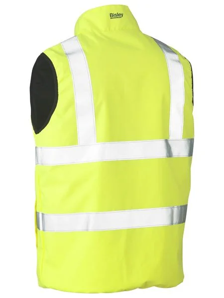 Artist JacketsBisley Taped Hi Vis Reversible Puffer Vest (BV0330HT)