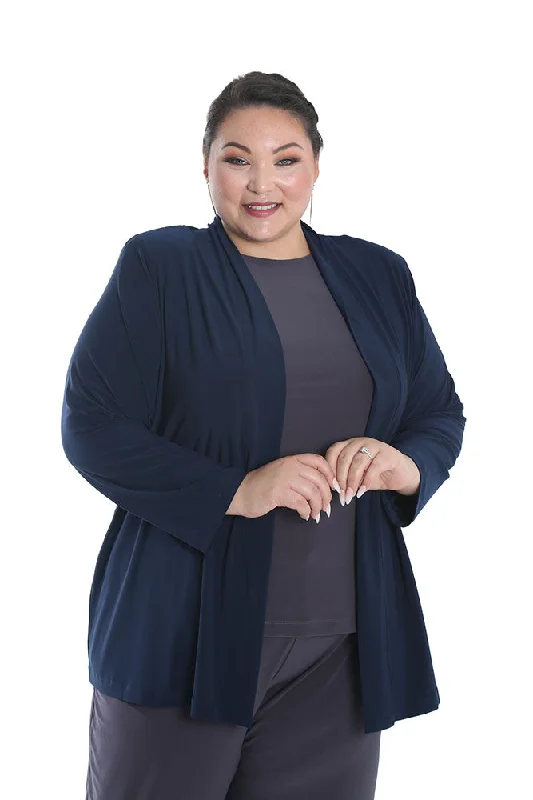 Urban JacketsVikki Vi Jersey Navy Kimono Jacket