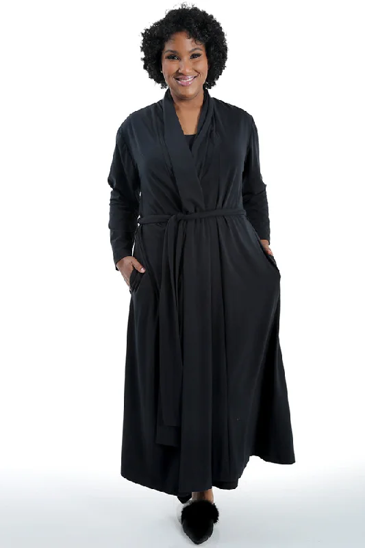 Corduroy JacketsVikki Vi Ralmtex Black Spa Robe