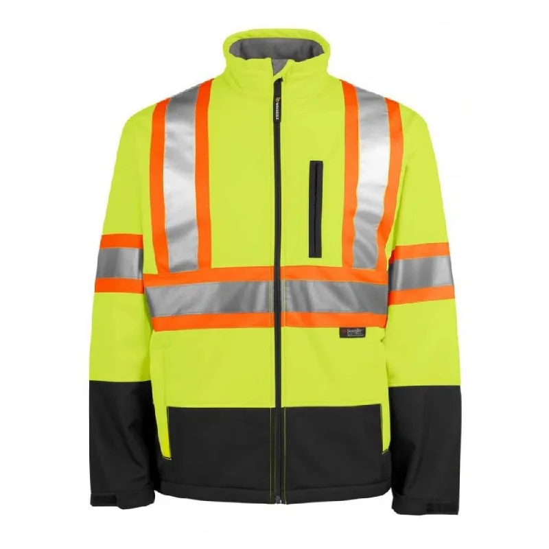 Military JacketsWomen's Terra Hi Vis Softshell Jacket 116516WYL - Yellow