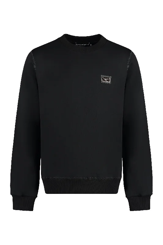 Zip-Up HoodiesDOLCE & GABBANA Classic Cotton Crew-Neck Sweatshirt