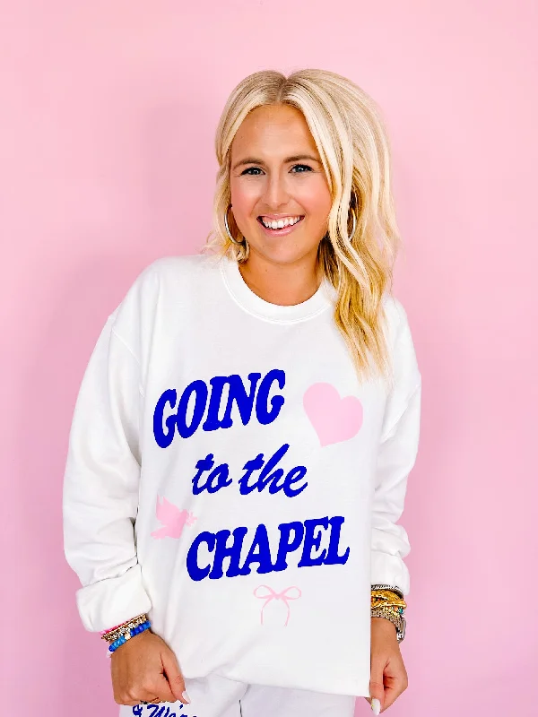 Tie-Dye HoodiesGOING TO THE CHAPEL SWEATSHIRT