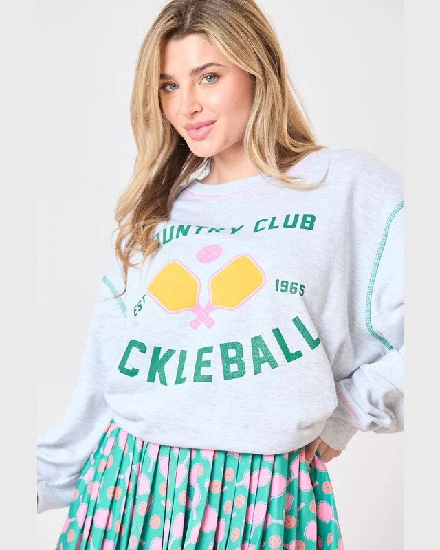 Rainproof HoodiesPickleball Sweatshirt