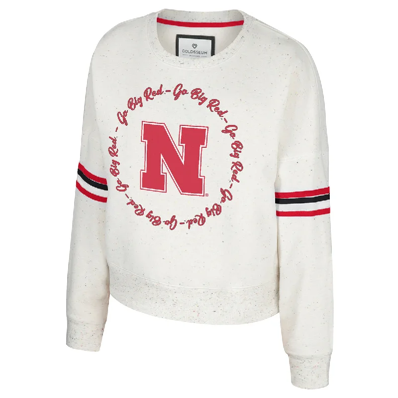 Linen Blend SweatshirtsWomen's Nebraska Huskers Novelist Fleece Sweatshirt