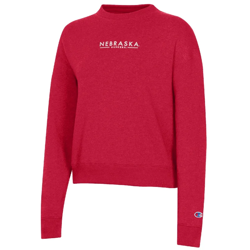 Velour SweatshirtsWomen's Nebraska Huskers Triumph Fleece Sweatshirt