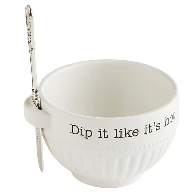 Dip It Like It's Hot Bowl with Spreader Set