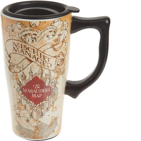 Harry Potter Mischief Managed Marauder Map Ceramic Travel Mug