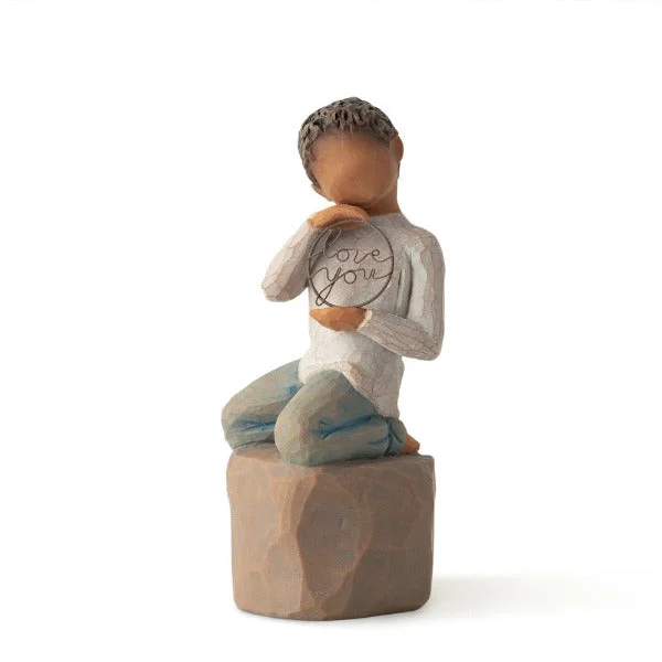 Willow Tree Love you too (darker skin) Figurine