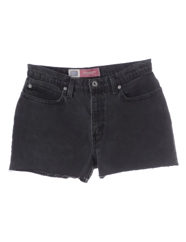 Hip-Hop T-ShirtsLabel Molly Frayed Denim Shorts