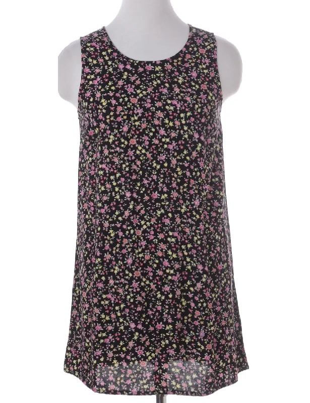 Punk T-ShirtsLabel Floral Short Dress