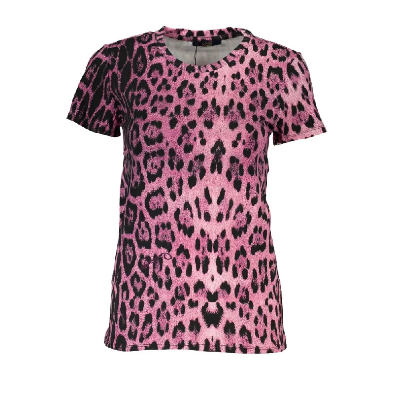 French Terry T-ShirtsCavalli Class  Cotton Tops & Women's T-Shirt