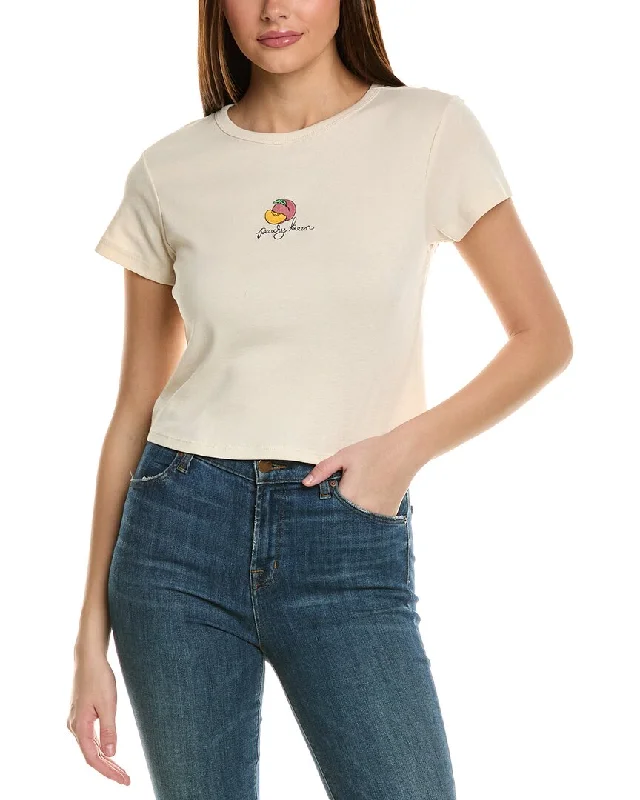 Sheer T-ShirtsGirl Dangerous Cropped T-Shirt