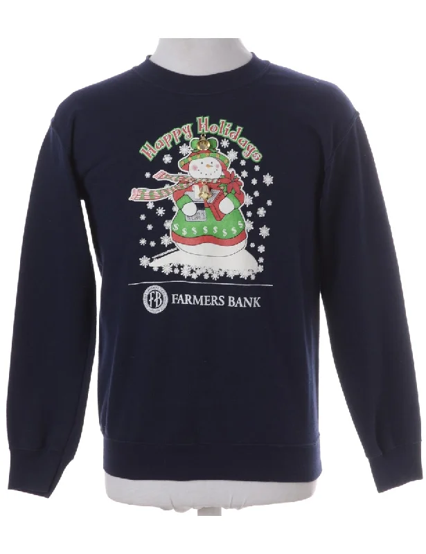 Jersey T-ShirtsLabel Jingle Bells Sweatshirt