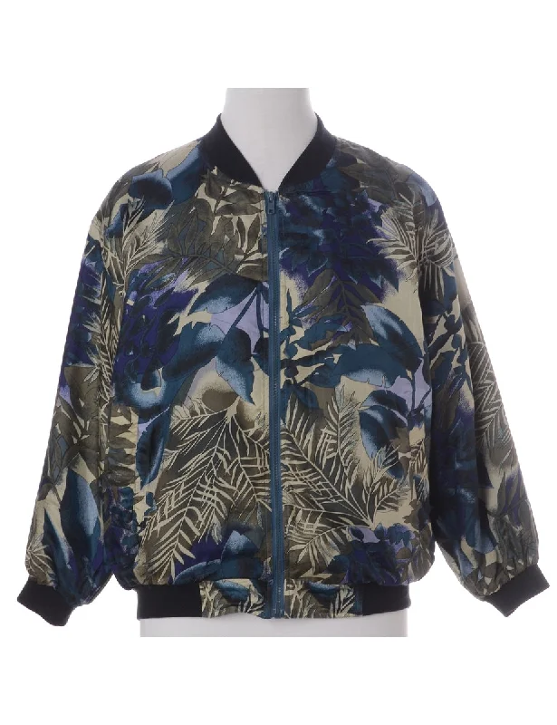 Velvet T-ShirtsLabel Kay Bomber Patterned Jacket