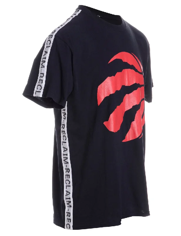 Festival T-ShirtsLabel Kourt Side Tape T-Shirt